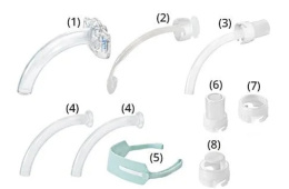 8.0 RURKA TRACHEOSTOMIJNA KAN BEZ MANKIETU - ZESTAW I