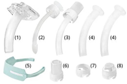 8.0 RURKA TRACHEOSTOMIJNA KAN, KRÓTKA - ZESTAW I