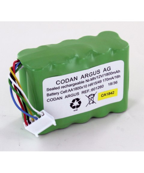 Bateria do POUR POMPE À PERFUSION CODAN (601074) 12V